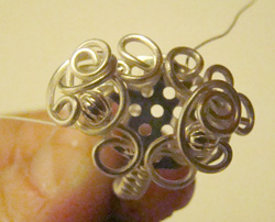 hosszított gyűrű készítése drótékszerből
