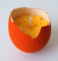 húsvét tojás gyertya