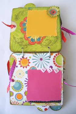 scrapbook album recepteknek