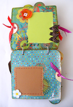 scrapbook album recepteknek